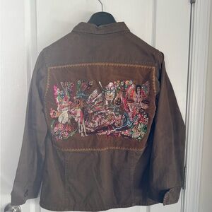 Vintage sequined beaded jacket